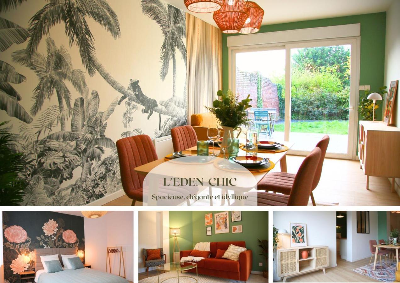 L'Eden Chic - Balneo - Jardin - Parking Gratuit Apartment Arras Exterior photo